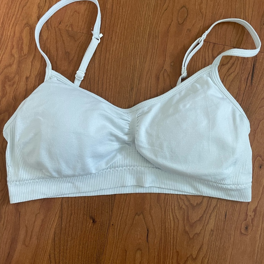 White free press bralette